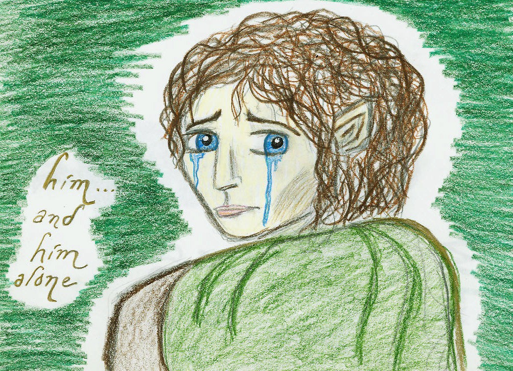 Frodo Alone By Rendemona