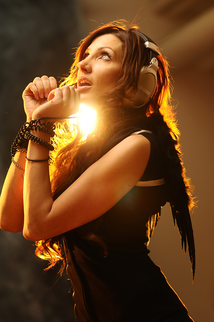 Music angel II by AngieStock