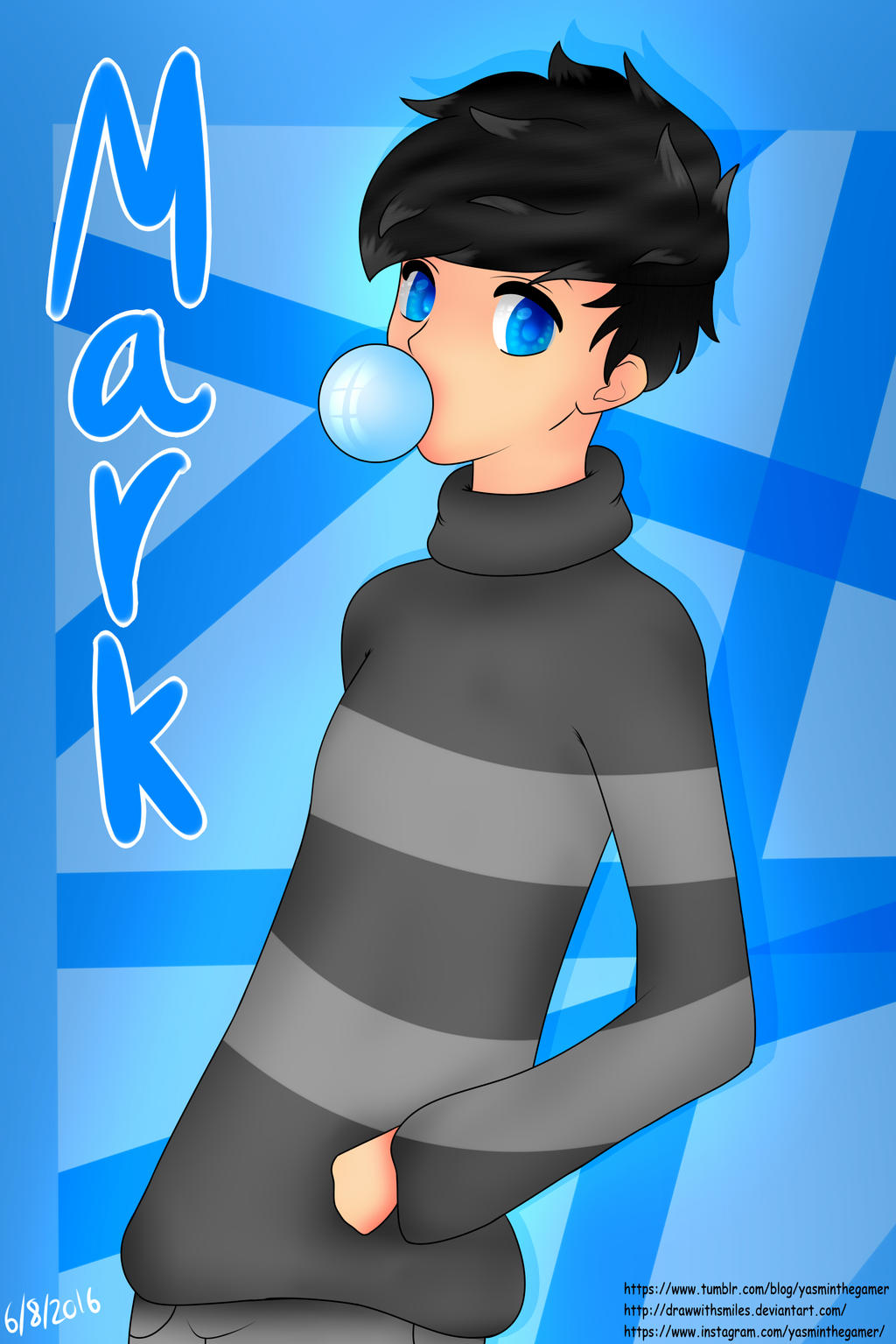 anime Mark by DrawWithSmiles on DeviantArt