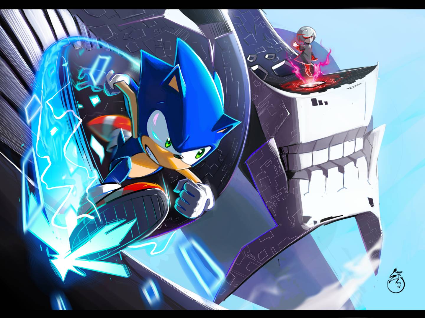Sonic Frontiers by epsi7on on DeviantArt