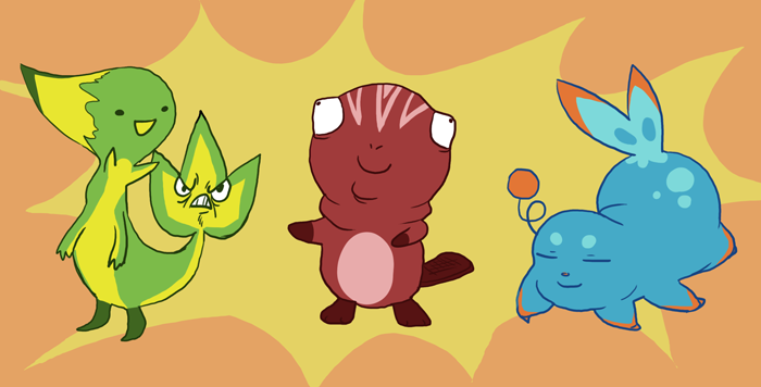 Gen 5 Starters - Predictions by LtNom on DeviantArt