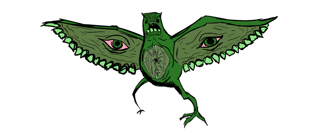 Flying Rod Monster Flying monster by superawesomeultraman on DeviantArt