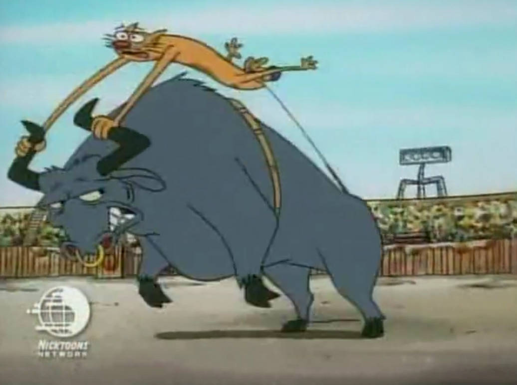 CatDog Bull Riding(1) by RodeoStar on DeviantArt