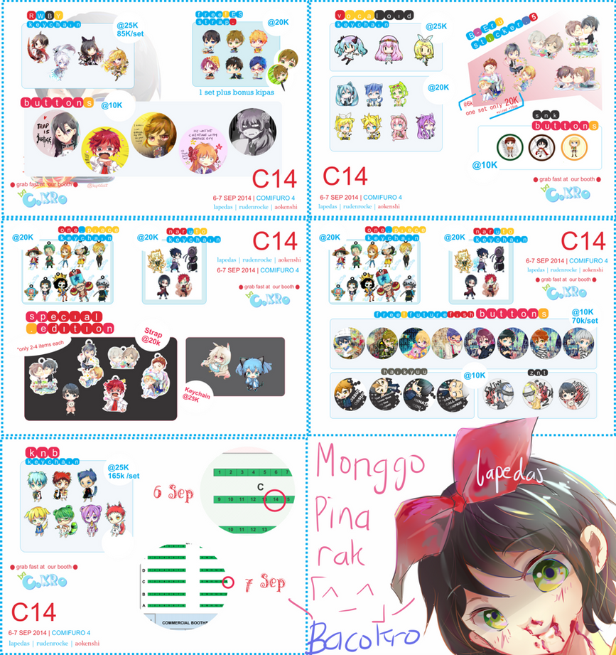 COMIFURO 4 Catalog by lapedas on DeviantArt