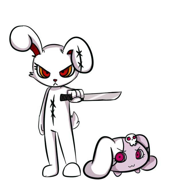Bloody Bunny by LixDHedgehog on DeviantArt