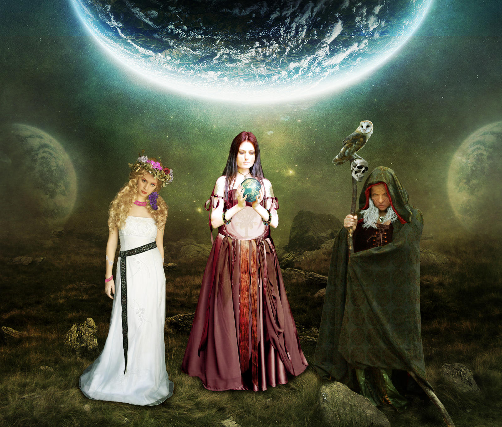 Maiden, Mother, Crone by archseer on DeviantArt Maiden, Mother, Crone by archseer on DeviantArt