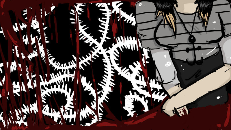 What A Waste Of A Perfectly Clean Wrist by weskerTHEwaffle on DeviantArt