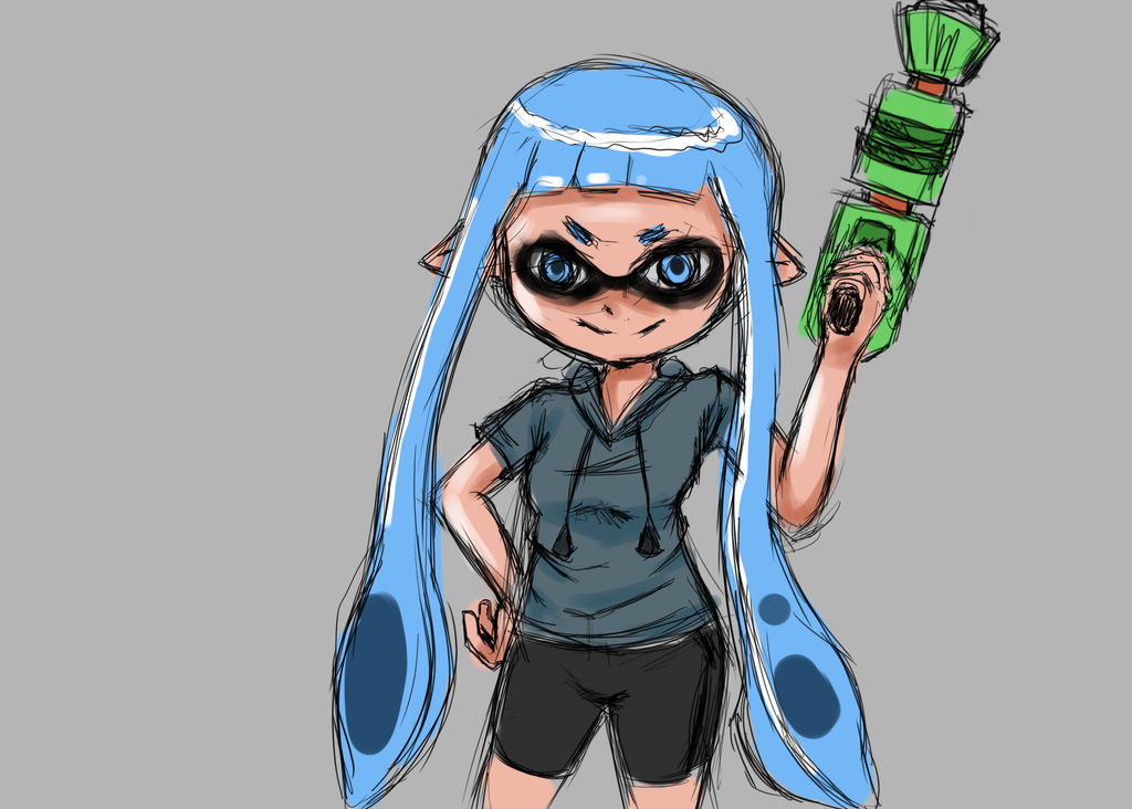 Deviantart Dark Inkling Inkling by rastestudio on DeviantArt