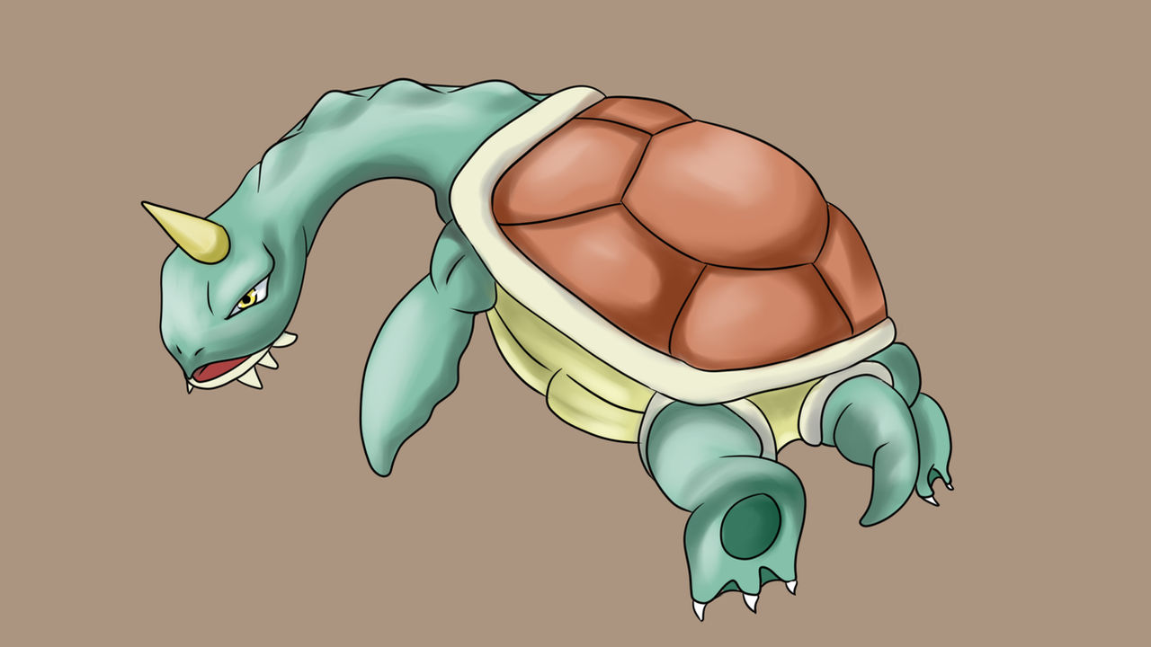 Turly Pokemon turtle pokemon by rastestudio on DeviantArt