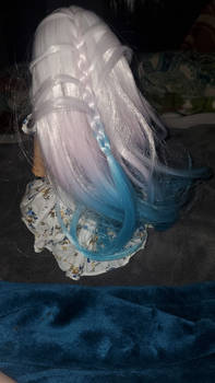 ''Lavender x Blue Wig''