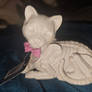 'Laying 'Skeleton Cat''