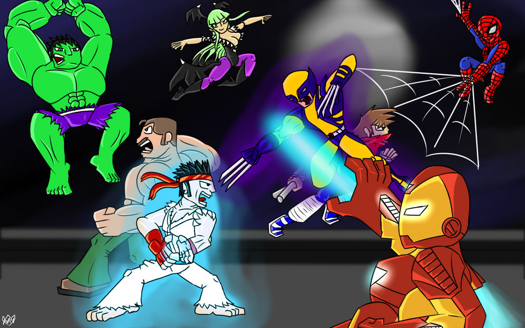 Marvel vs Capcom Remake by AlphaAnt4 on DeviantArt