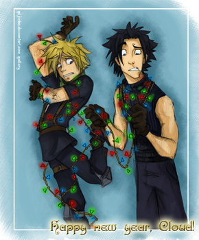 Zack and Cloud