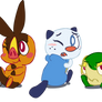 Unova Starters