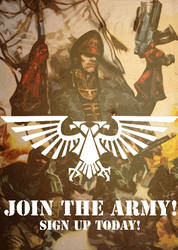 Imperial Guard Recruit Poster