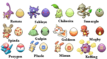 Pokemon Eggs