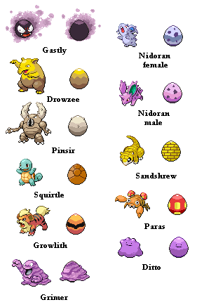 egg pokemon name