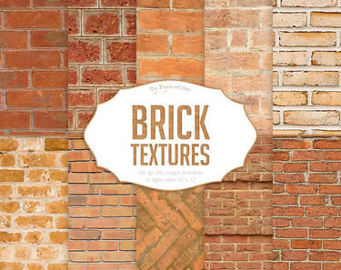 Brick Digital Paper Brick Textures