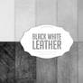 Leather Digital Paper Black White Leather 