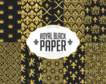 Royal Black Digital Paper Royal Black 