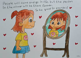 The Girl In The Mirror Knows It As The Best