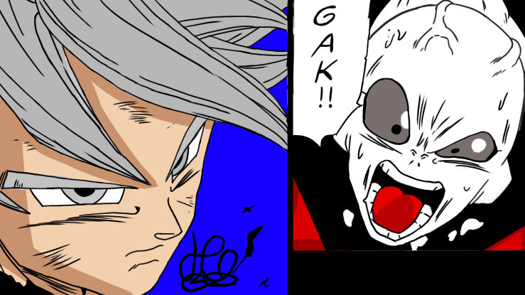 Trying to color in every panel in the DBZ manga. This is what I