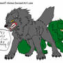 Wolf Protection Line Art By Firewolf Anime-d4d
