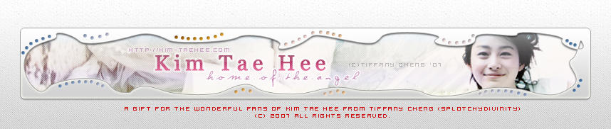 Kim Tae Hee Banner