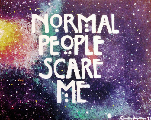 Normal People Scare Me