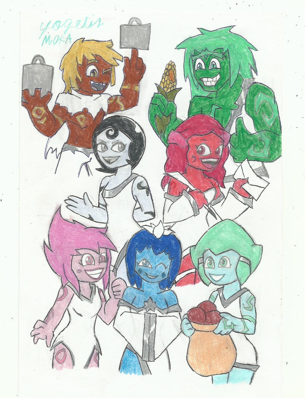 The seven virtues cartoon disney by yogelis on DeviantArt