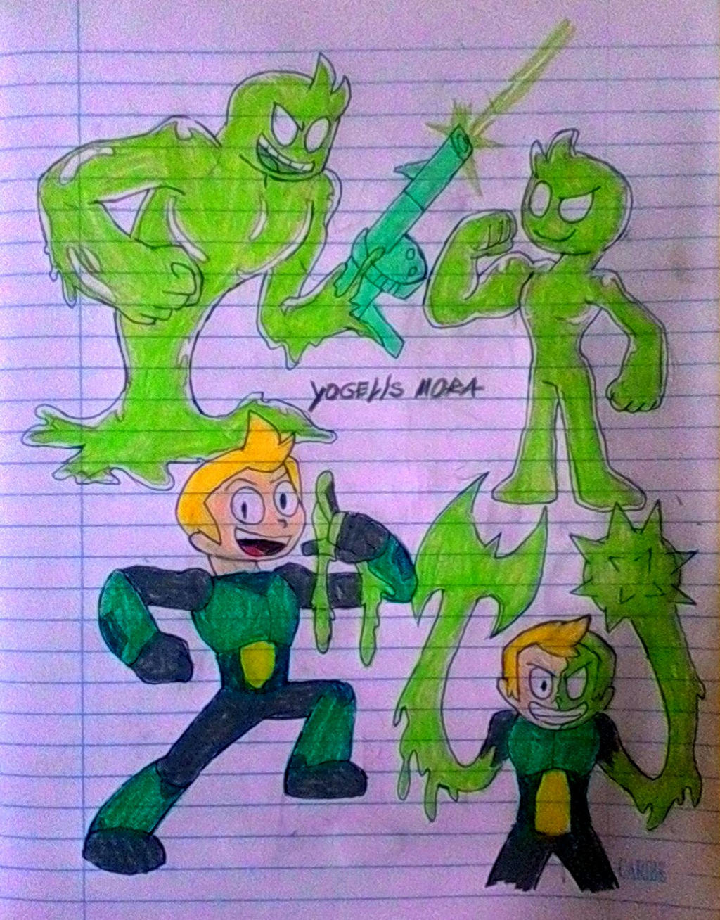 Goopa heroe slime by yogelis on DeviantArt