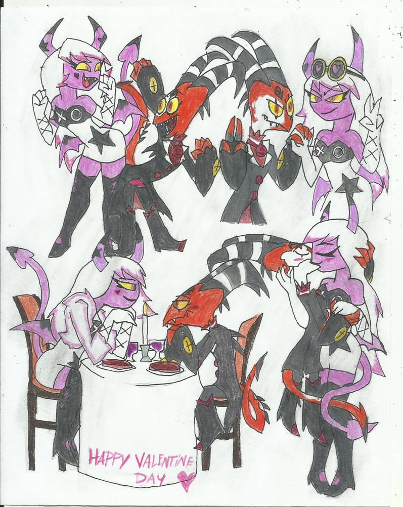 Helluva Boss Stolas X Blitzo Fanfiction - Afilado Wallpaper