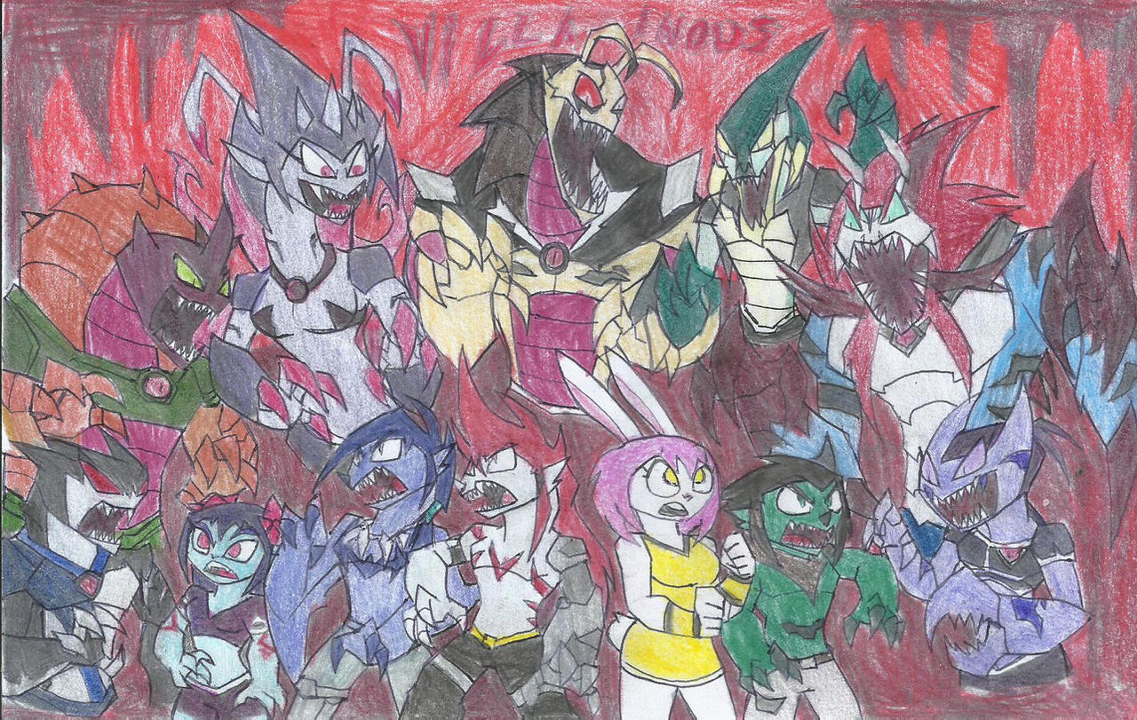 monster villains chaotic by yogelis on DeviantArt