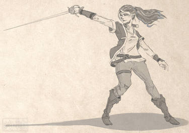 #Fencing Pirate