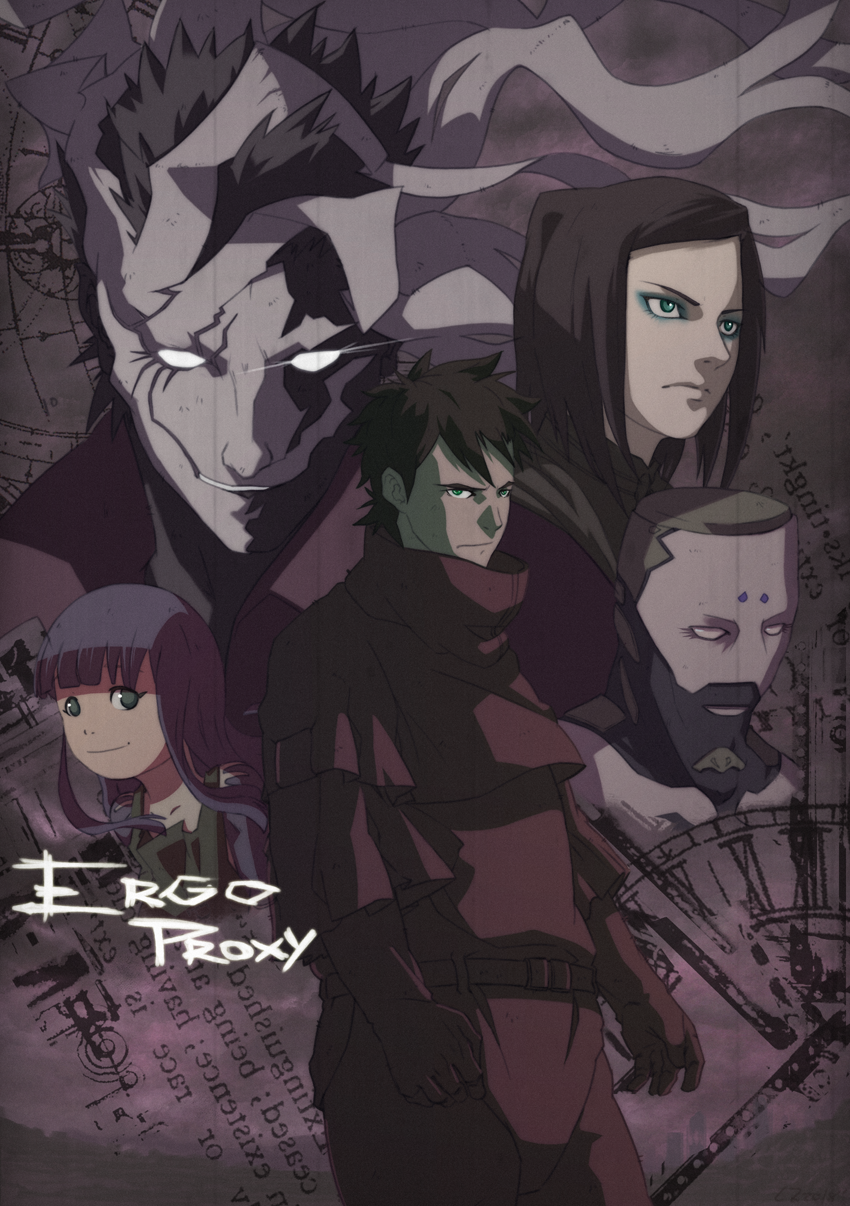 Vincent, Re-L and Pino (art by me) [OC] : r/ErgoProxy