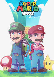 Fanart Super Mario Bros