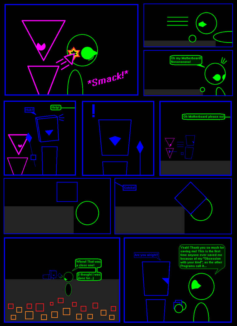Databrawl Issue 1 Page 2 by 230kittygamer on DeviantArt