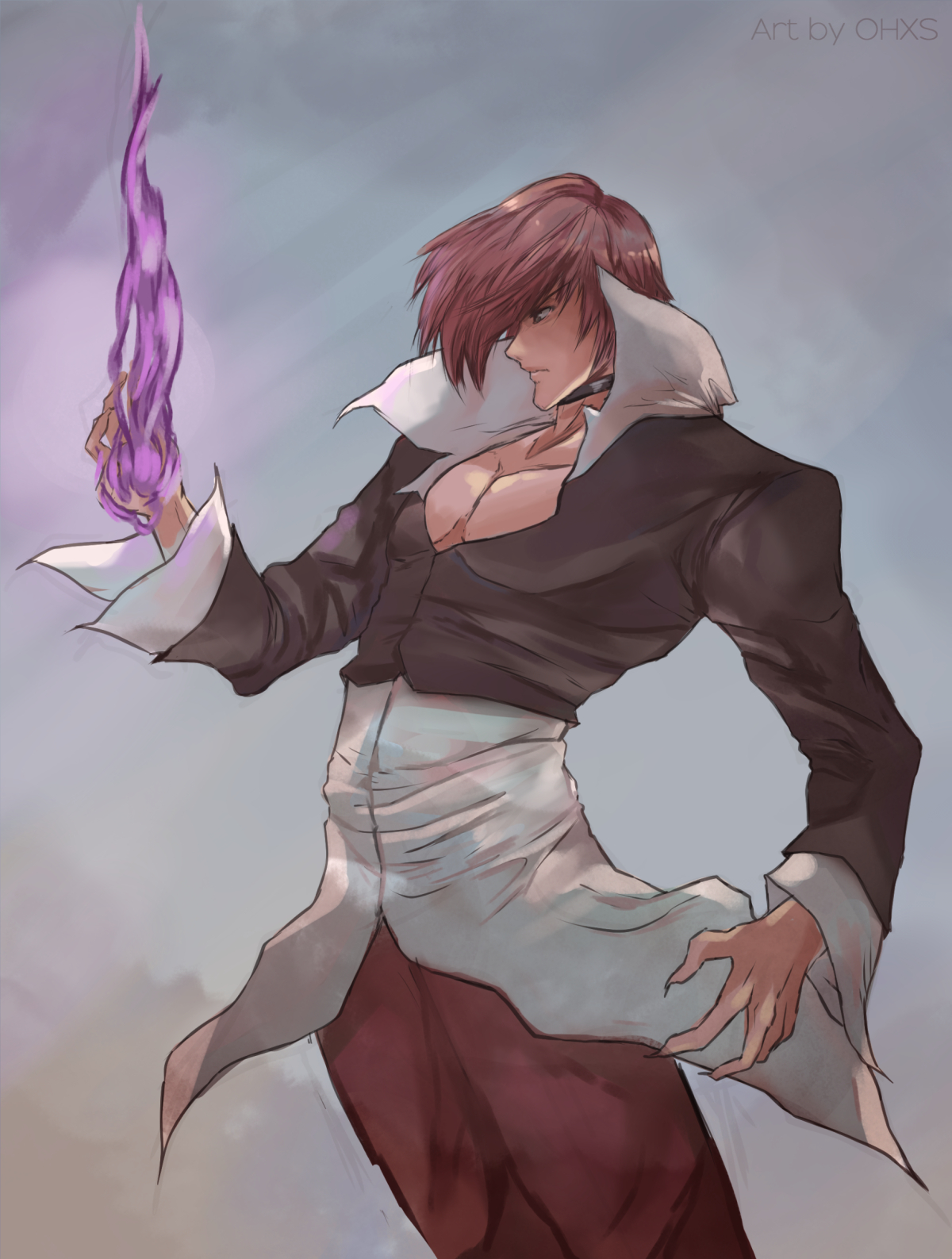 Iori Yagami Fanart : r/kof