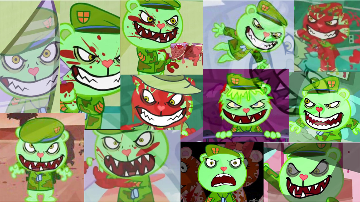 Evil Flippy wallpaper ? by catkitte on DeviantArt