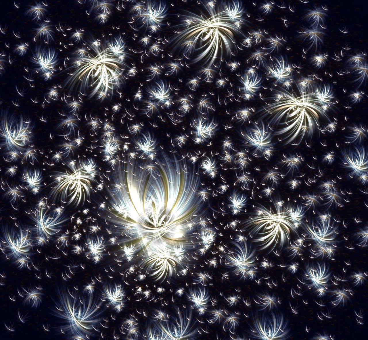 flying Dandelions by eReSaW