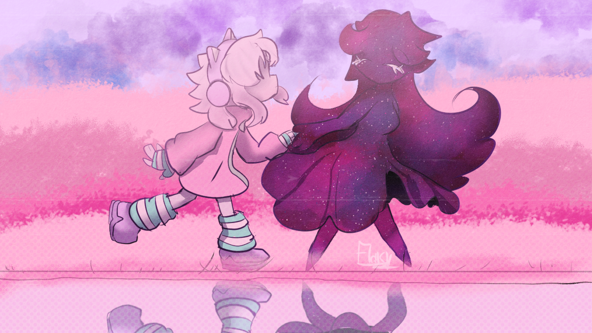 I'm currently sick so have this few weeks old art