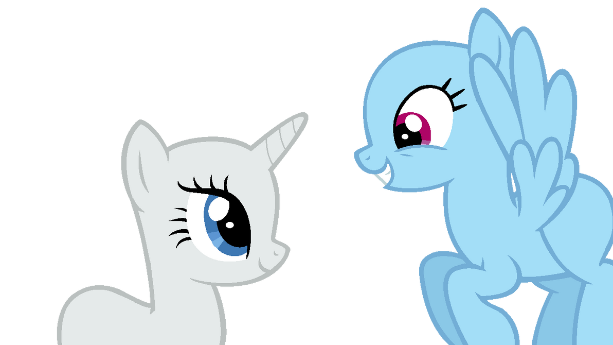 Mlp Base Rivals MLP Base- Friends by alari1234-Bases on DeviantArt
