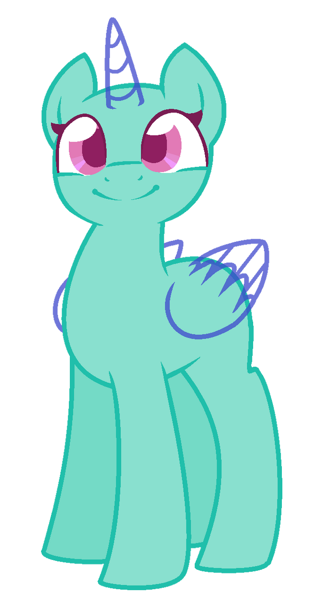 MLP Base- Original- Cute Pose by alari1234-Bases on DeviantArt