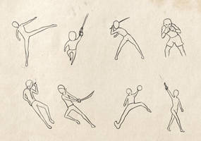 Dynamic Gun Pose 1 by Johnny-Wolf on DeviantArt