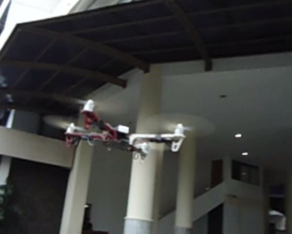 quadcopter fly