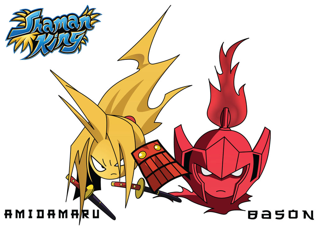 Amidamaru and Bason / Shaman King by MatShade on DeviantArt