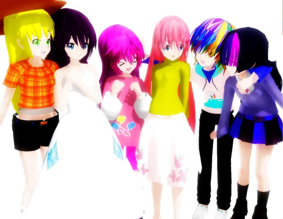 MMD_ My Little Ponys