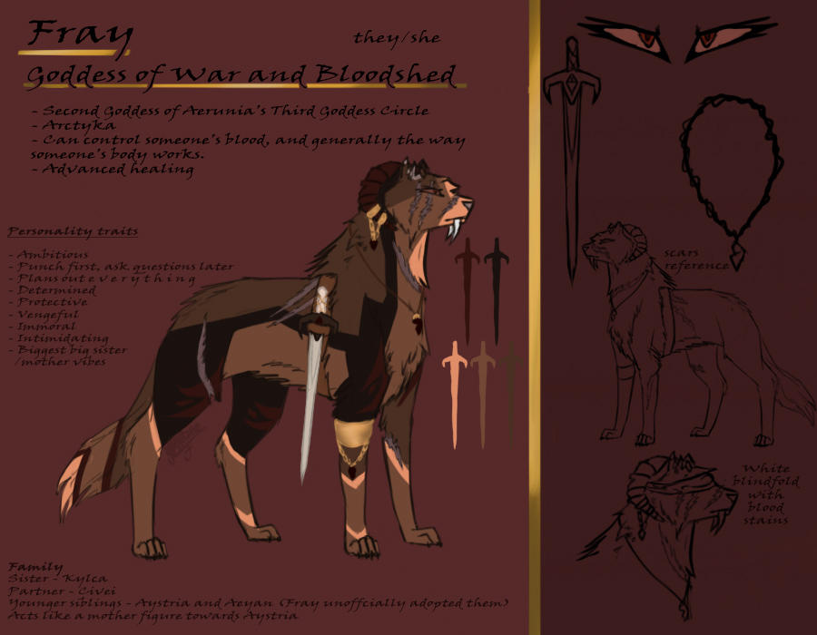 Any Fray Fray design by Ivyleaf18 on DeviantArt