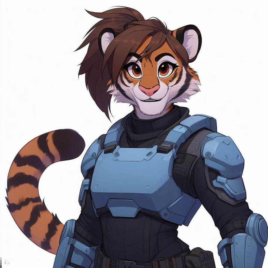 Michelle with advance armor by IA by ultimatebrutaldoom01 on DeviantArt