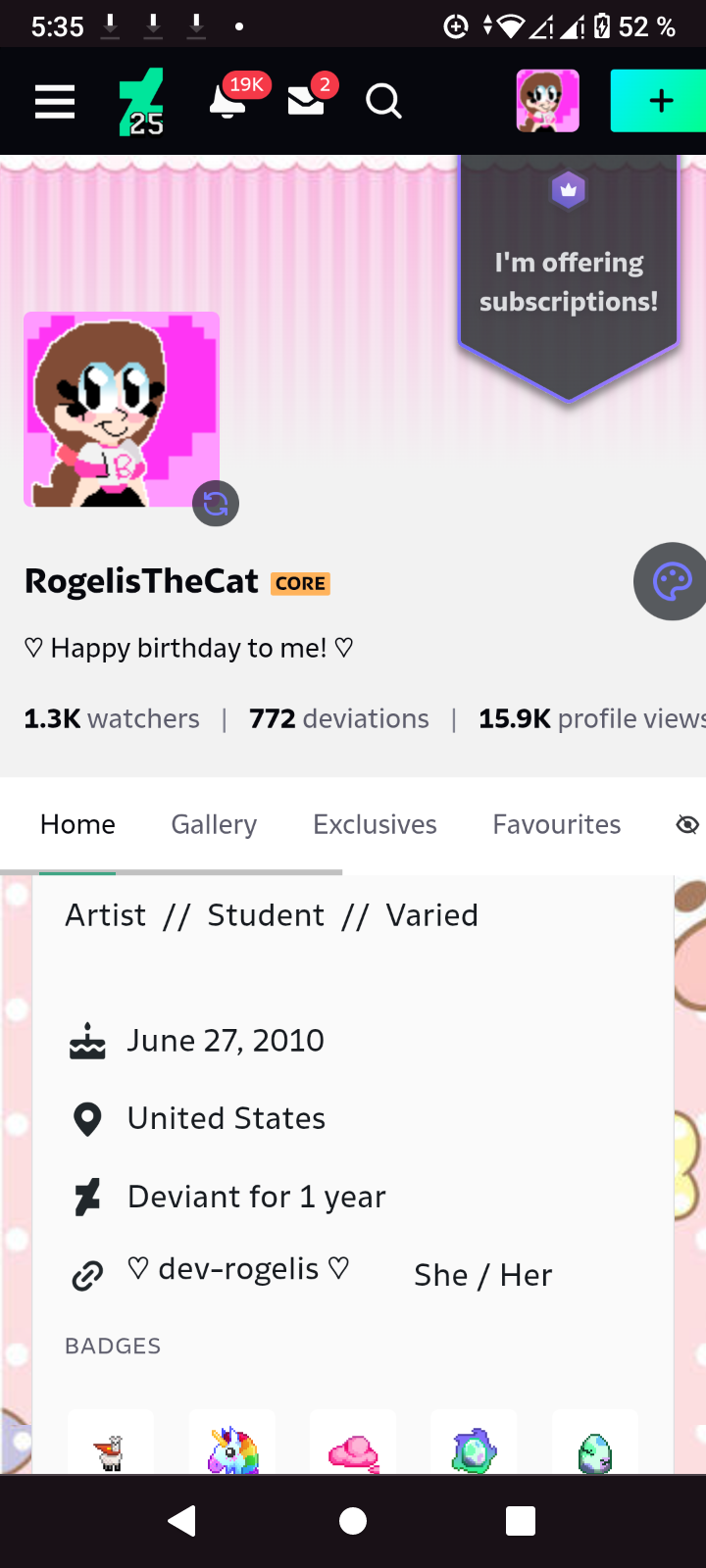 My core membership again! by RogelisTheCat on DeviantArt